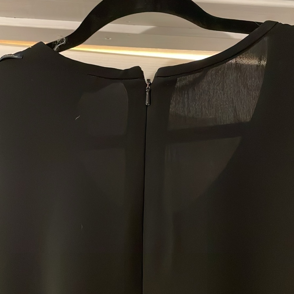 EUC Max Mara ‘S Max Mara black elastic drawstring waist jumpsuit - Picture 6 of 9